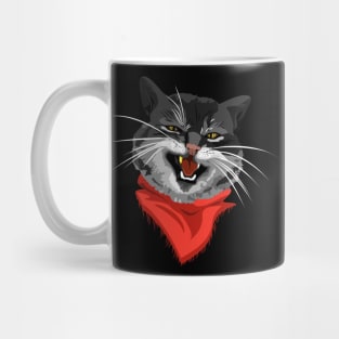 The Cat with a golden tooth Mug